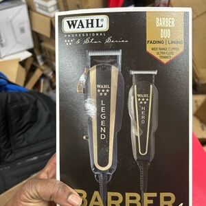 Wahl 5 Star Series Legend and Hero Clipper Set - Black and Gold